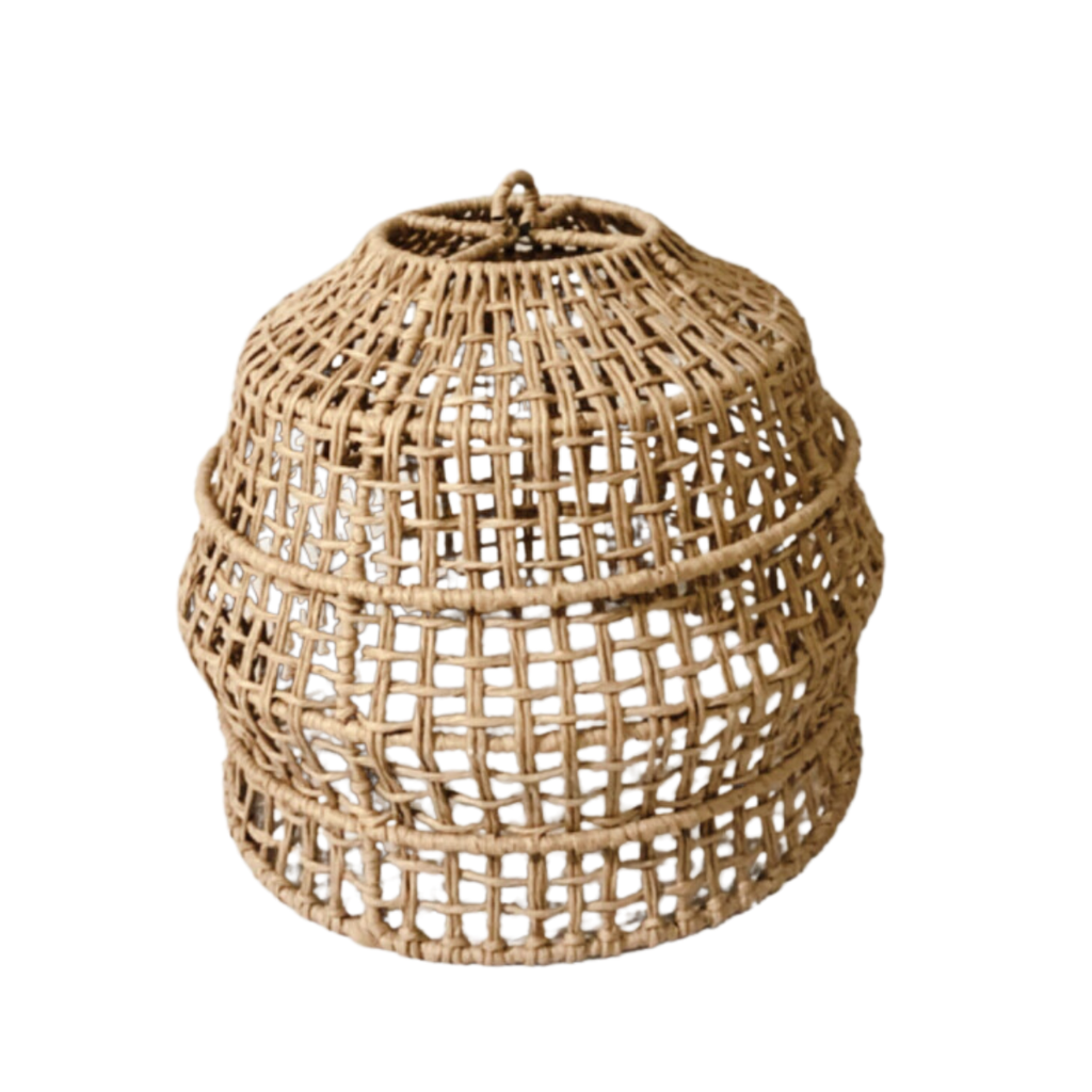 NERVO LAMPARA COLGANTE SIENA 50X40 KRAFT TOSTADO