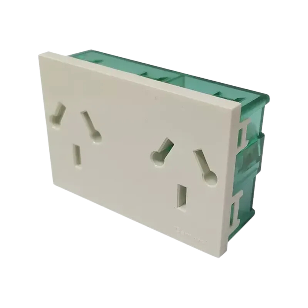 MOD.TOMA BIP.C/TIERRA COMB.DOBLE "EASYFIT" SIN DERIVACIONES 