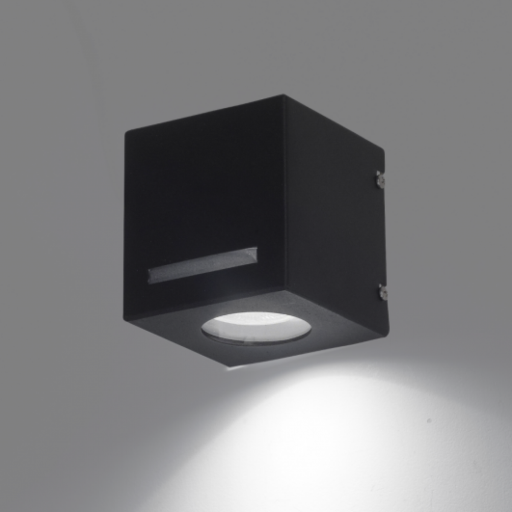 Aplique difusor"BOLONIA"unid 1x GU-10(95x95x102mm)