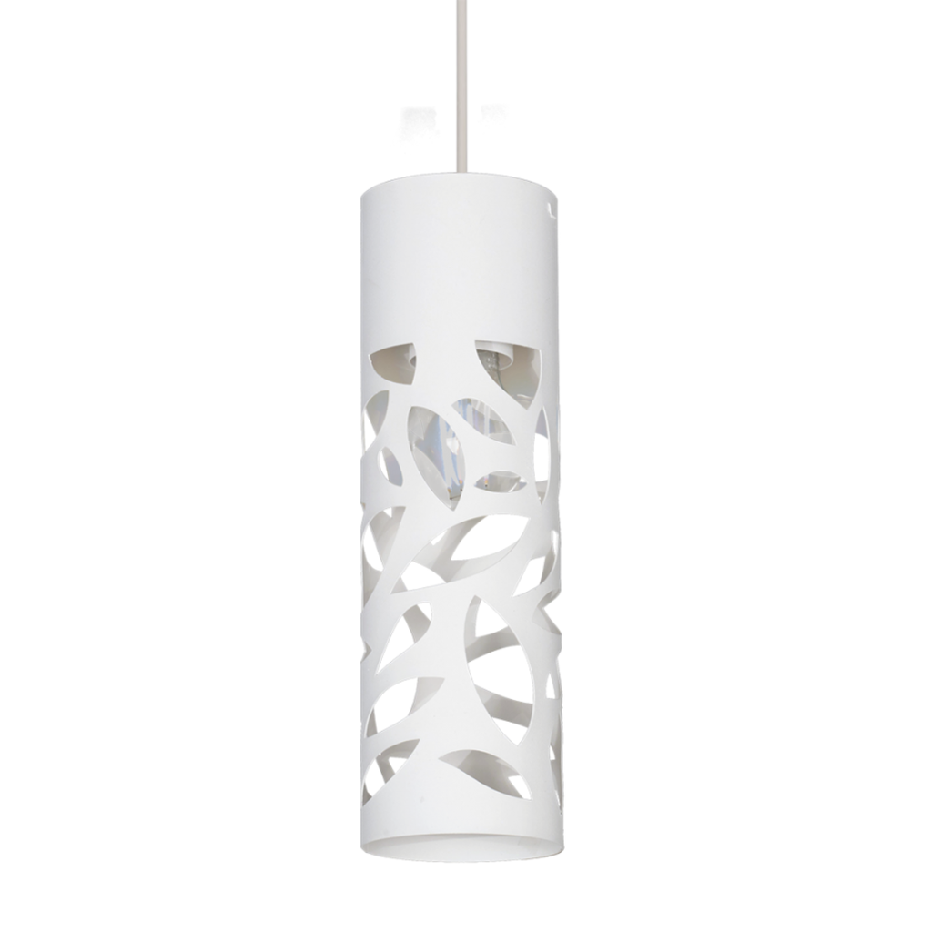 Colgante "TUBO 2" 1 x E-27 (Ø 92 x H:300 mm.)