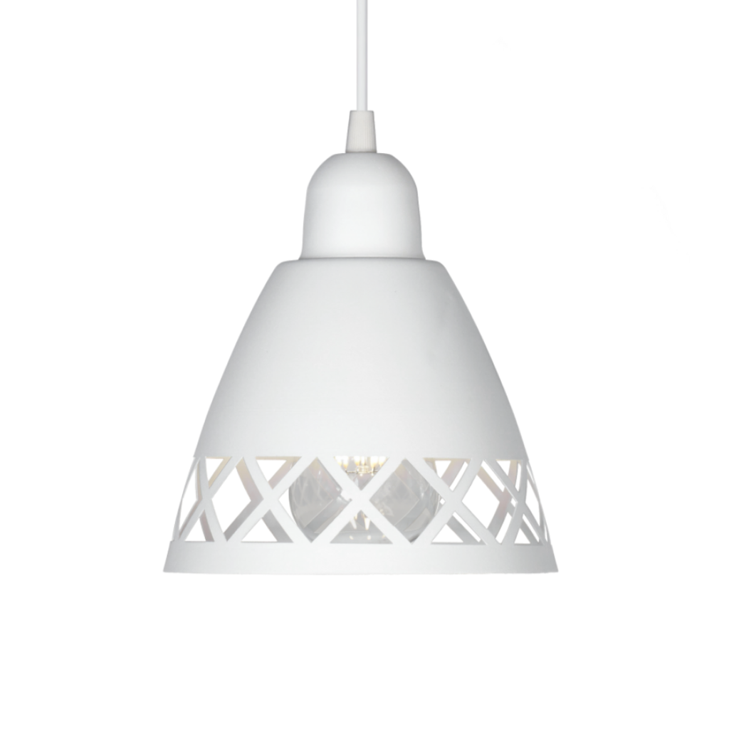Colgante "VITORIA" 1x E-27 (Ø:165mm x Al:175mm)