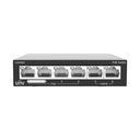 SWITCH POE DE 4 PUERTOS Y 2 PUERTOS DE ENLACE ASCENDENTE