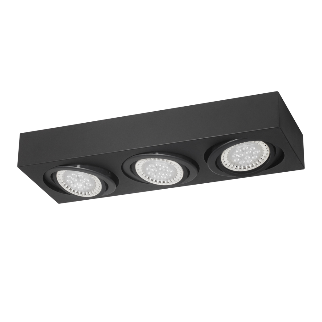 Plafón "RIMINI" 3xGZ-10 (An:210xProf:85xL:575mm)