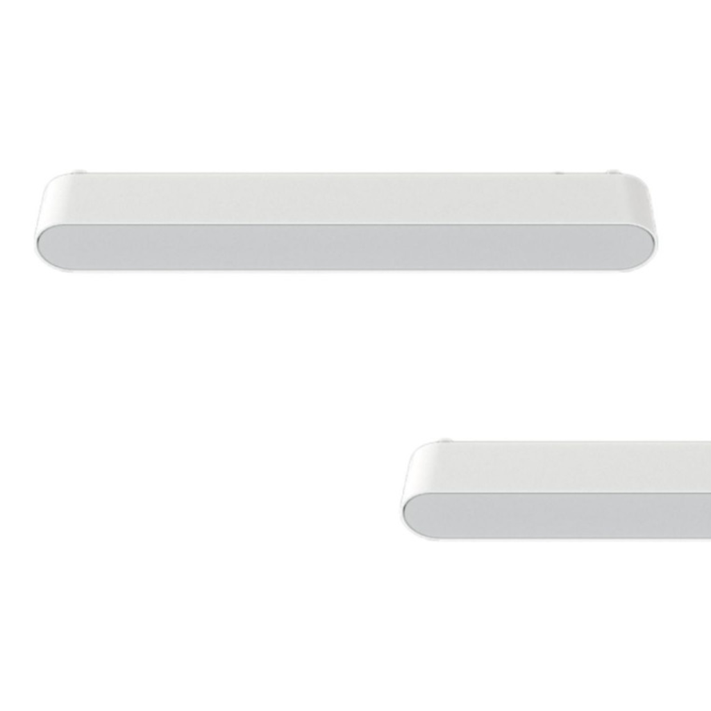 CABEZAL DIFUSO BLANCO PARA RIEL MAGNETICO SKYLINE 222MM MACROLED, DC48V, 12W, 2700K, 90°, RA>90