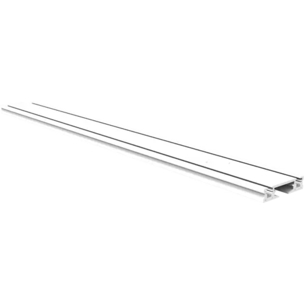 RIEL MAGNETICO SKYLINE BLANCO MACROLED 1M, DC48V, CON ENDCAP