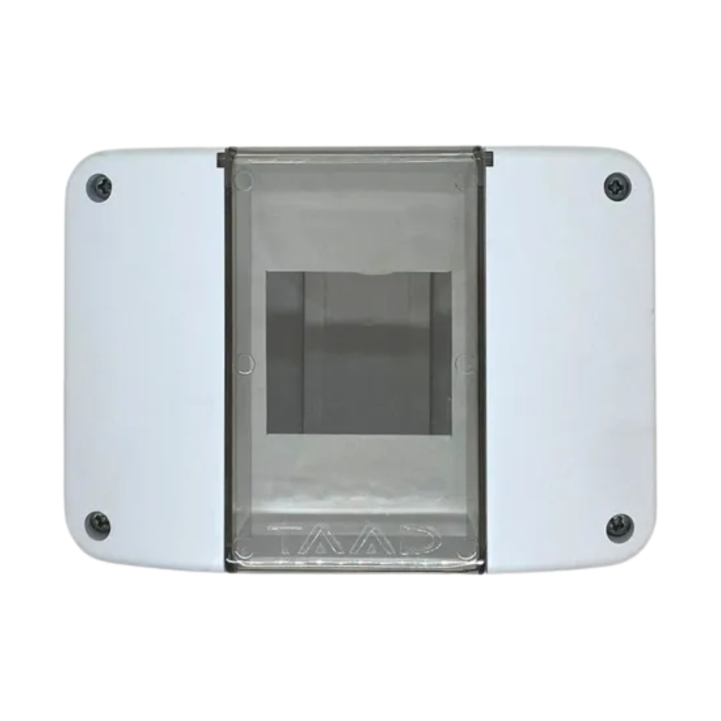 CAJA EXT. PARA TERMICA DE 2 A 4 MODULOS SATINADA