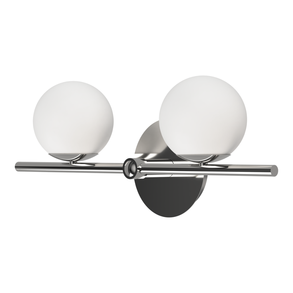 APLIQUE RELLEU G-9 A:43cm H:16,7cm 2 LUCES CROMO