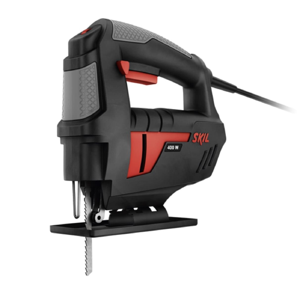 Sierra caladora. Potencia: 400W. Velocidad Variabe: 0..3000 GPM. Encastre "T" y "U". incluye una hoja y llave allen. Reemplaza a 4170.