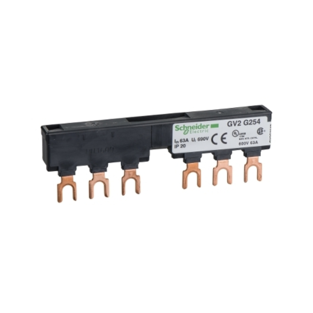 Peine de Distribución de 3P Ith=63A C/2 Deriv. de 54mm-TeSys