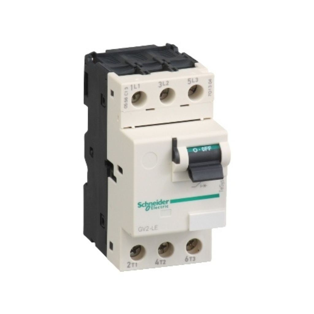 Guardamotor Magnético 3P X 6,3A con Poder Corte de 100KA 