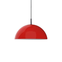 Colgante media esfera, ø 300 mm rojo-blanco