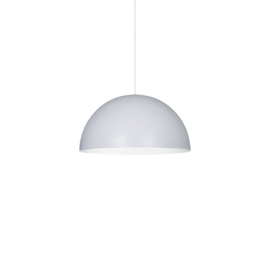 Colgante media esfera, ø 300 mm blanco