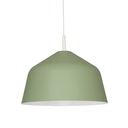 Colgante expresso Ø 400mm verde pastel-blanco