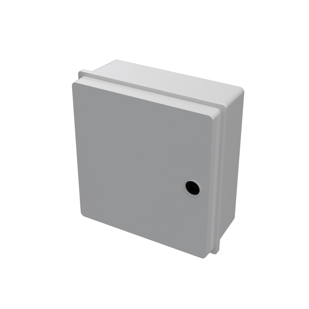 GABINETE GRIS C/BANDEJA DE CHAPA 355x365x160