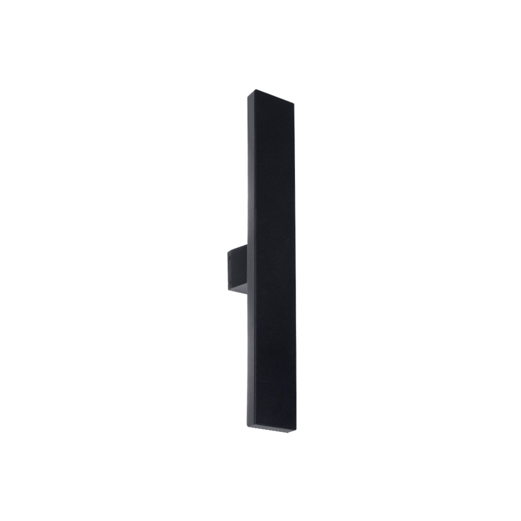APLIQUE PARED XXL 2xG9 Alum POLICARBONATO TRANS Negro