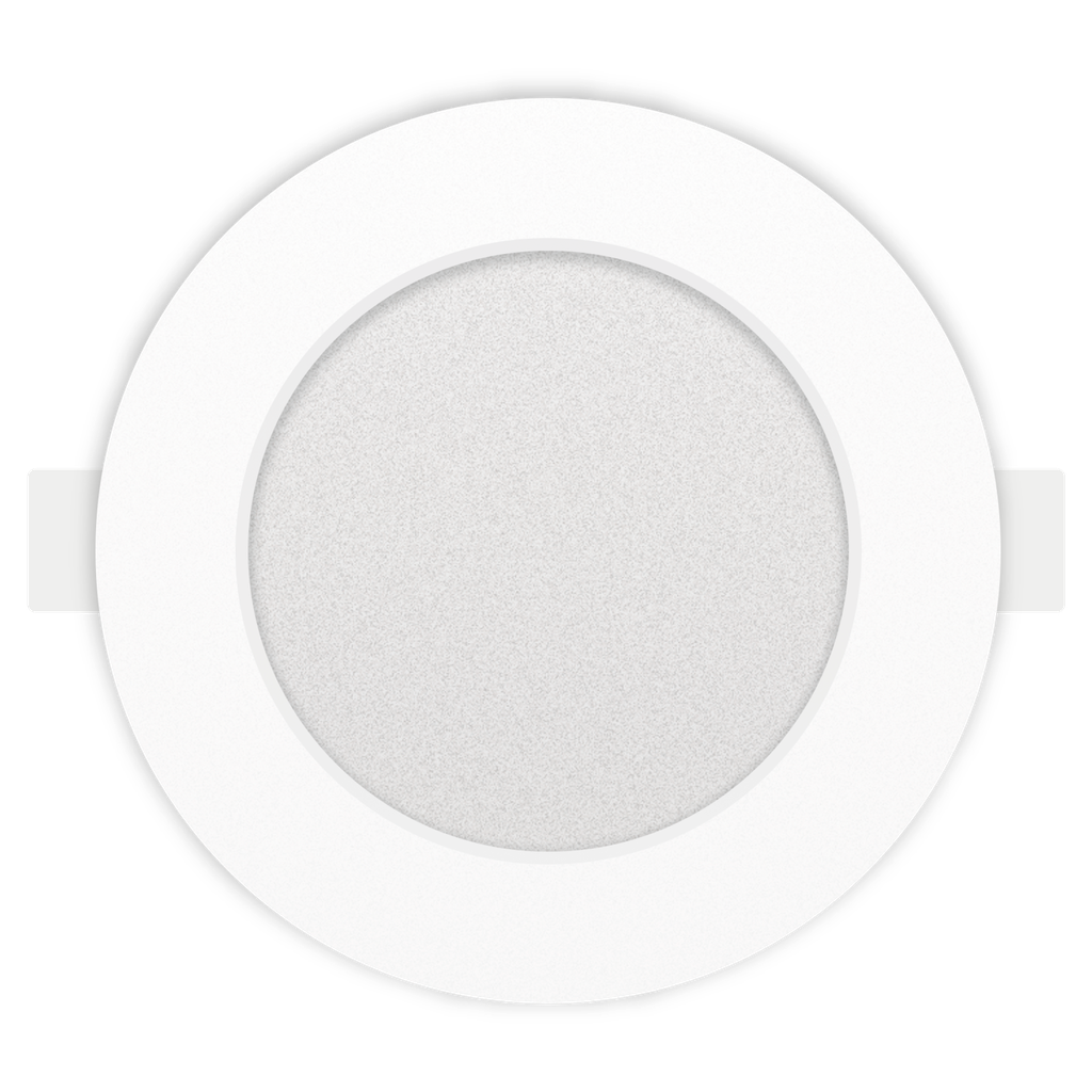 PANEL FLAT CIRCULAR KING 6W AC165-265V CALIDO 3000K