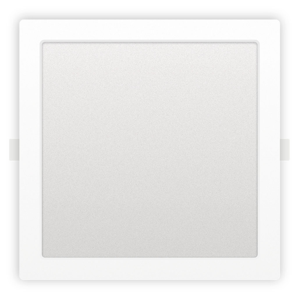 PANEL FLAT CUADRADO KING 18W AC165-265V CALIDO 3000K