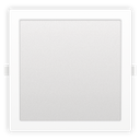 PANEL FLAT CUADRADO KING 18W AC165-265V CALIDO 3000K