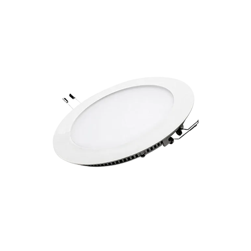 Panel de Embutir Redondo 6w 6500k 550 lm