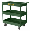 Carro con ruedas - 3 bandejas de acero - 719 x 365 x 85mm - Peso 12kg - 4 ruedas