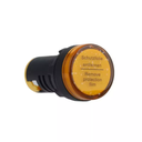 PILOTO LUMINOSO PLASTICO LED MONOBLOQUE AMARILLO 24 VCA/VDC