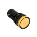 PILOTO LUMINOSO PLASTICO LED MONOBLOQUE AMARILLO 24 VCA/VDC