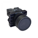 PULSADOR PLASTICO RASANTE NEGRO (1 NORMAL ABIERTO)