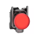 PILOTO LUMINOSO METALICO LED COMPONIBLE ROJO 220VCA