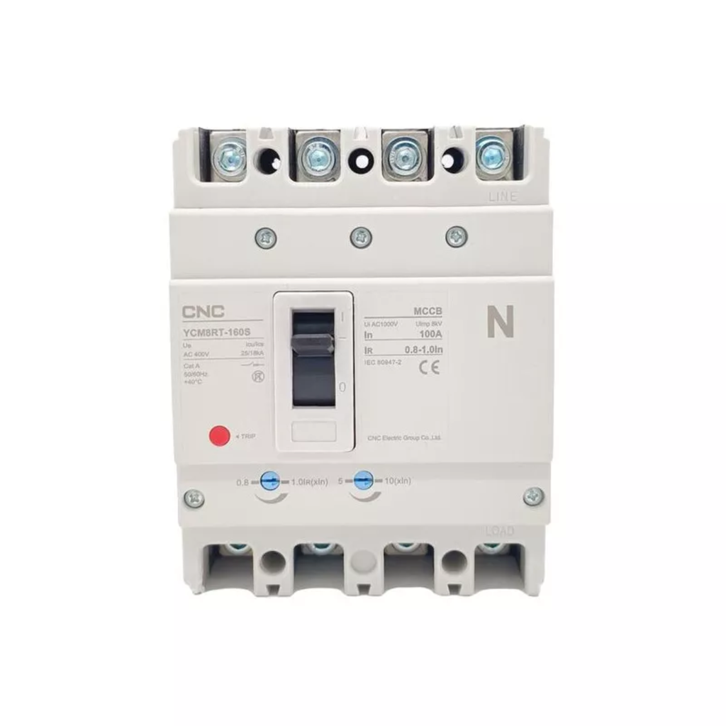 INTERRUPTOR AUTOMATICO CAJA MOLDEADA T400 4X400A 50KA RELE TERMOMAGNETICO AJUSTABLE