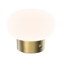 VELADOR A BATERIA MUSHROOM DIMERIZABLE MACROLED, COBRE, DC5V, 2700K, IP20, 160LM, INCLUYE CABLE USB-C