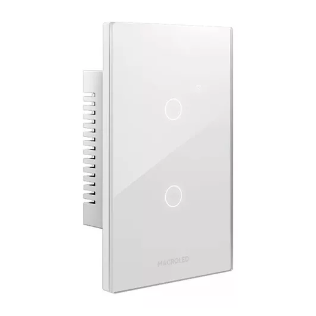 TECLA ROMA SMART BLANCA MACROLED 2 CANALES AC100-240V MAX 7A CON CAPACITOR