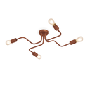 Araña 4 brazos cobre