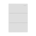 TECLA MILAN BLANCO MACROLED, 3 CANAL, 2 VIAS, AC 250V, 10A MAX. BASTIDOR METALICO