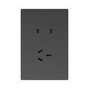 TOMACORRIENTE Y USB-C MILAN GRIS MACROLED, AC 250V, 10A MAX. 2 USB-C DE 20W, BASTIDOR METALICO