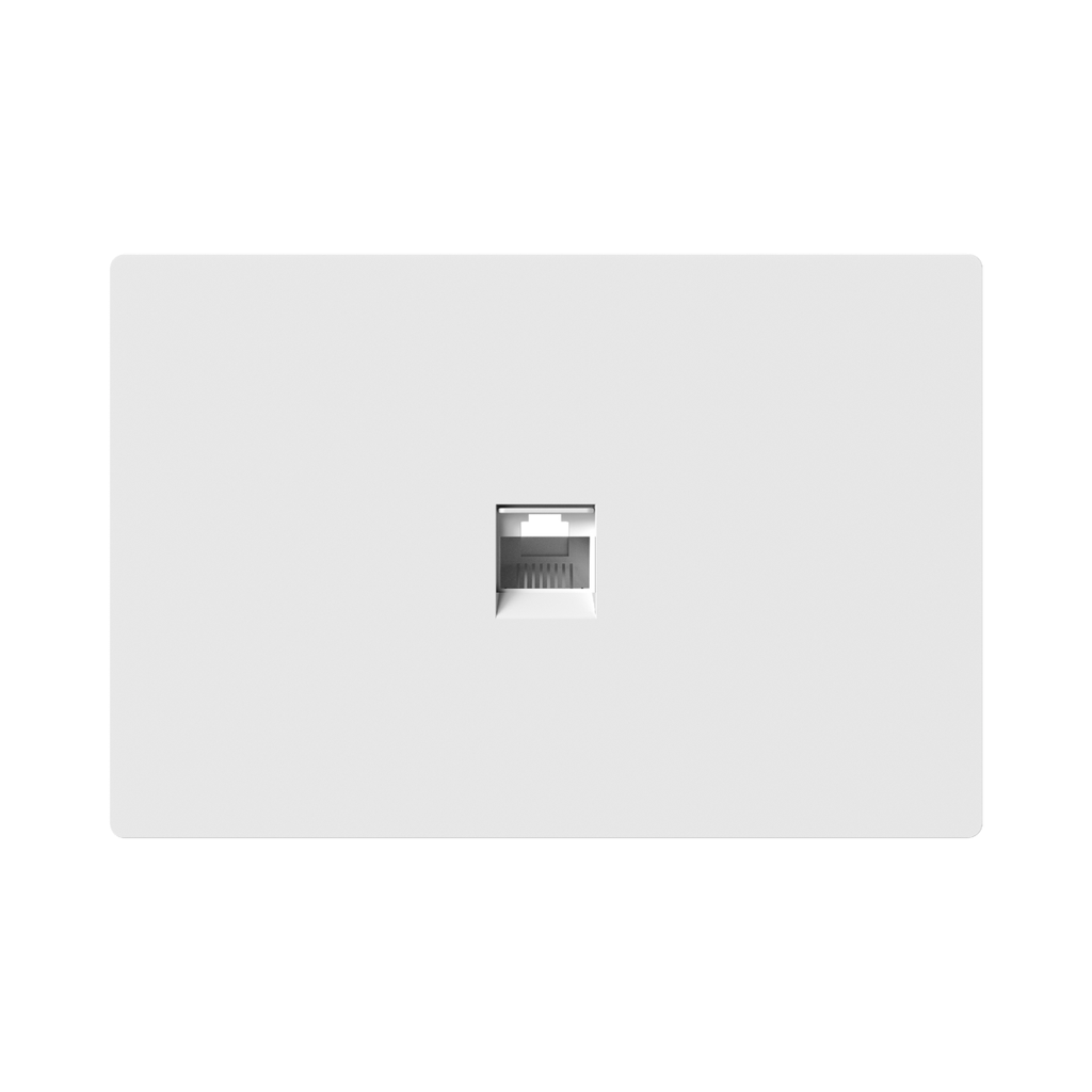 CONECTOR DE RED MILAN BLANCO MACROLED, RJ45