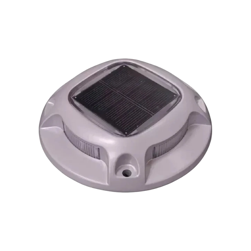 APLIQUE SOLAR DECKI P/PISO LED AZUL