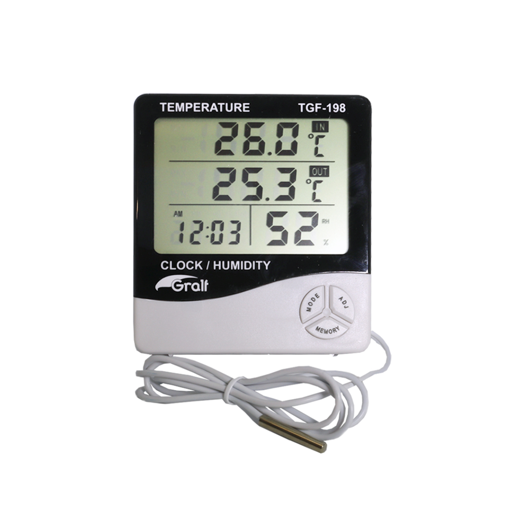 TERMOMETRO DIGITAL DE PANEL COMPACTO