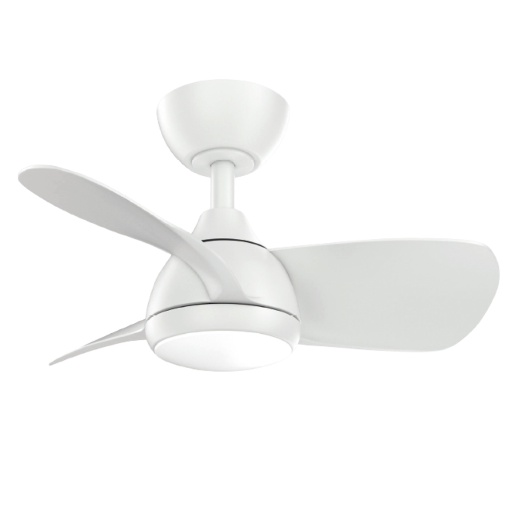 Fiyi Motor Blanco Aspas Blanco con luz  Diam. 30"