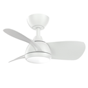 Fiyi Motor Blanco Aspas Blanco con luz  Diam. 30"