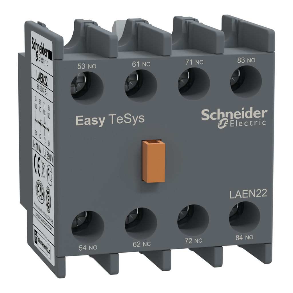 Módulo de contactos auxiliares EasyPact TVS 2na+2nc 