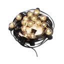 GUIRNALDAS 1 PORTALÁMPARAS POR METRO /10mts (10 portalámparas)