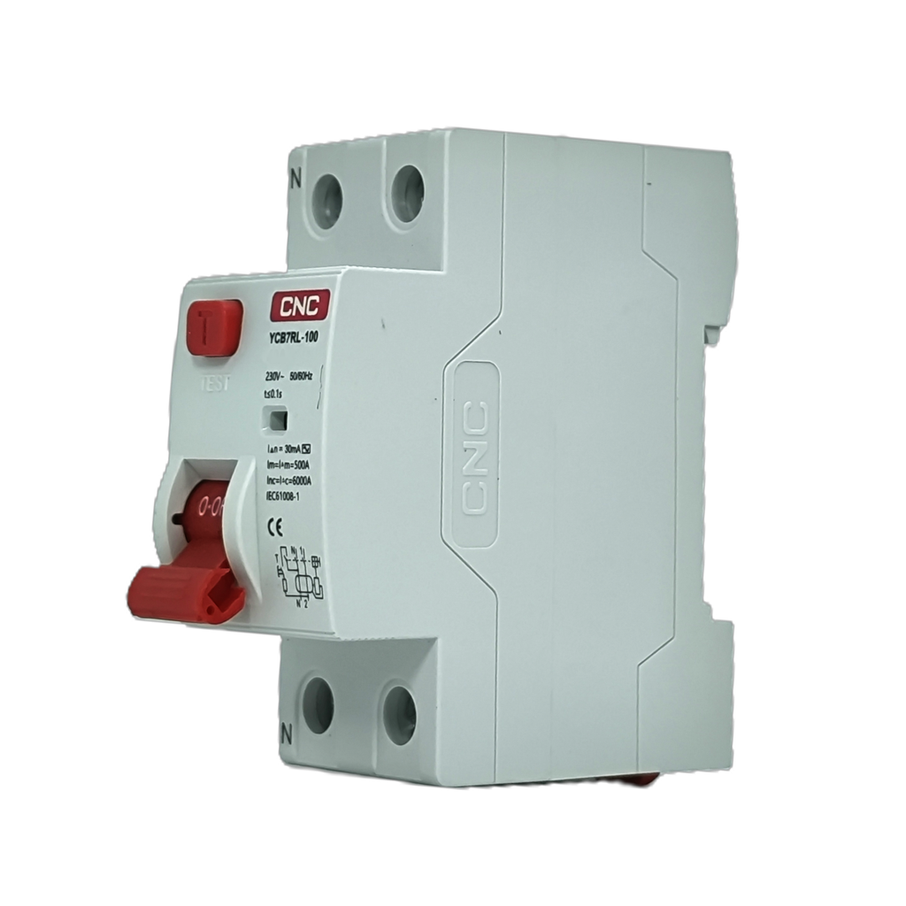 Diferencial 2x40A 30mA 6Ka 230/400V 50Hz Tipo AC Curva=C