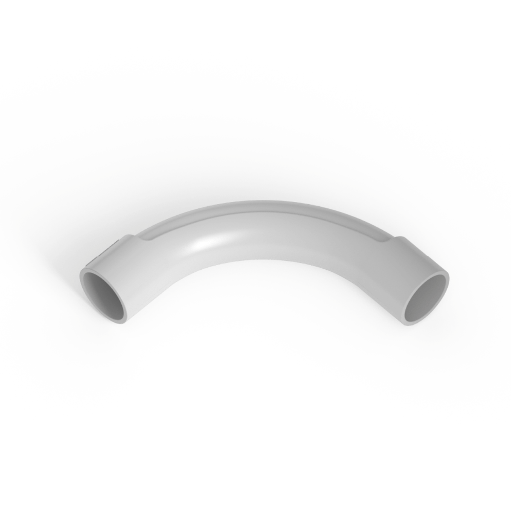 Curva para tubo rígido PVC 32mm