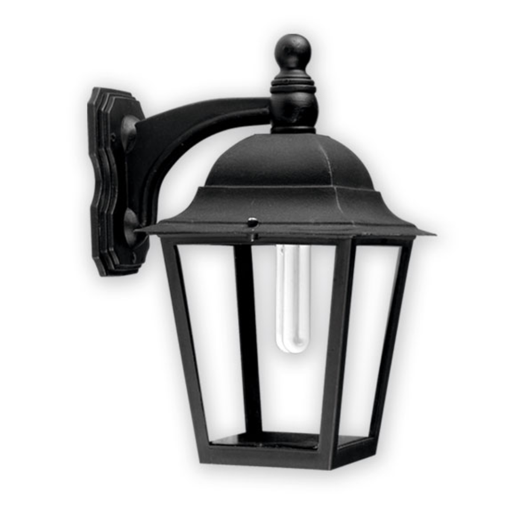 Farol de polipropileno con mensula para adaptador 6016 negro