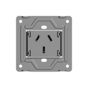 TOMACORRIENTE MIGNON 20A MILAN MACROLED, AC 250V, MIGNON 20A MAX. BASTIDOR METALICO, SIN FRENTE