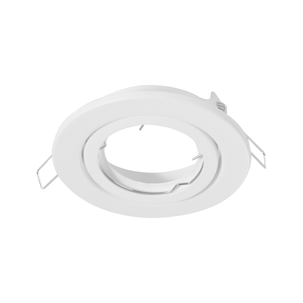 Aro de embutir Dicroica Movil Ø10 con Conector GU10 Macroled blanco
