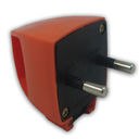 Ficha macho industrial 2p 16A Kalop naranja