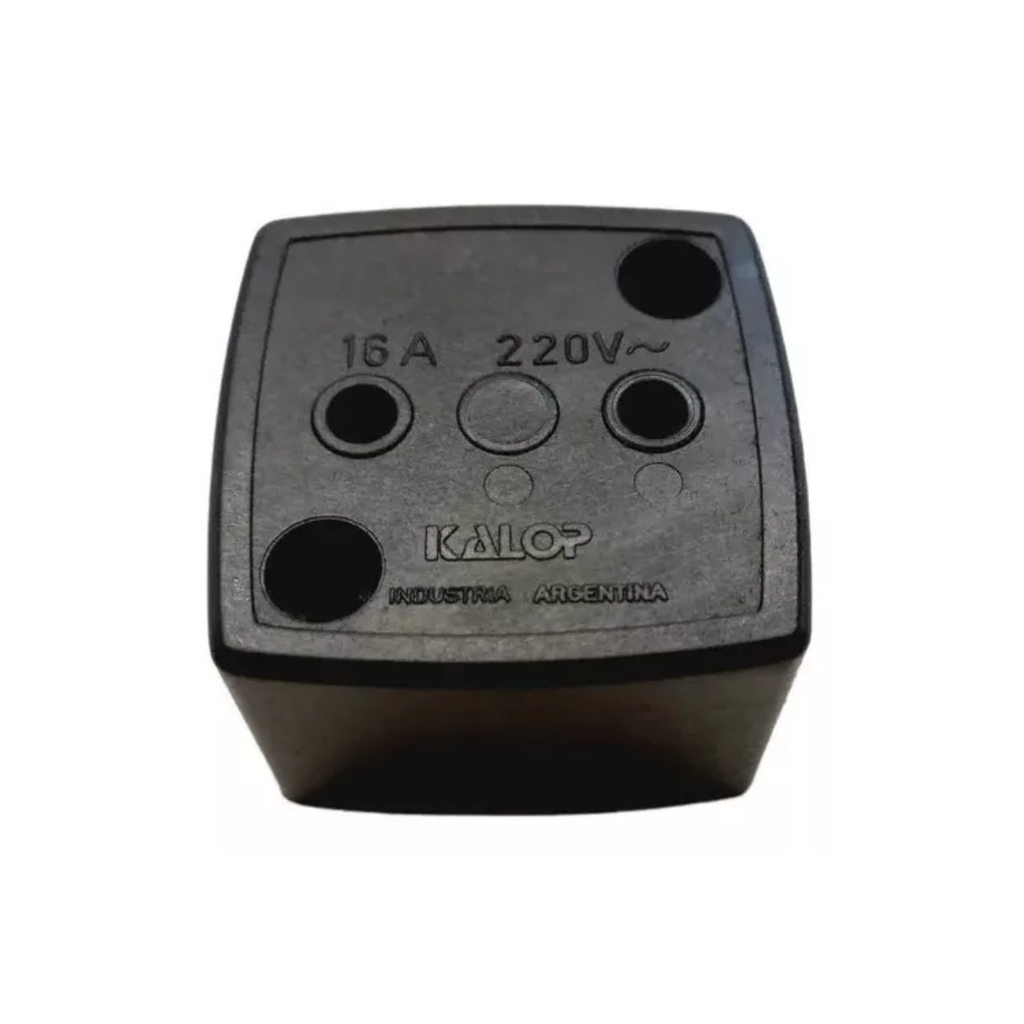 Toma industrial 2p 16A Kalop gris