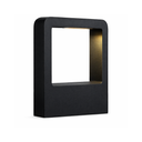 BOLARDO DECORATIVO MONA 10W 3000K NEGRO IP54