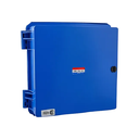 GABINETE CON CHASIS METÁLICO COLOR AZUL - IP65 IK10 DE 298X285X145MM